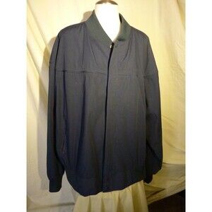 Knightsbridge Light Weight Navy Jacket-2XL-Zipper-2 Pockets